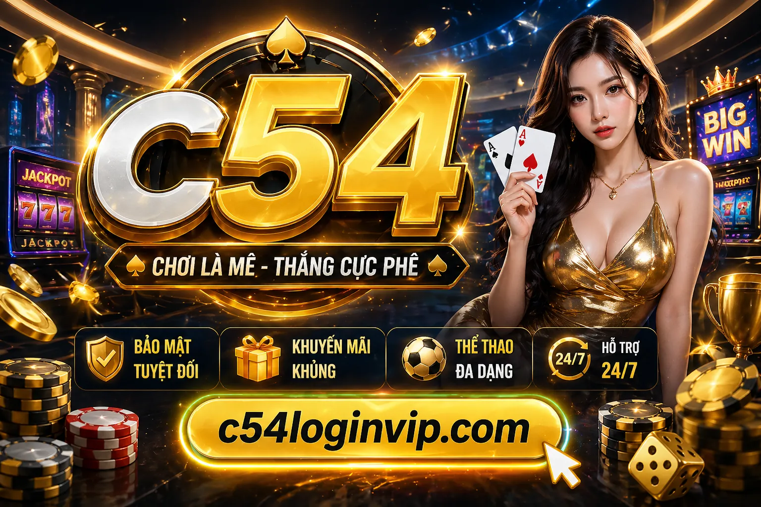Hình ảnh chính của i9bet58 Casino với các yếu tố sang trọng và hiện đại